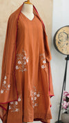 ✨ Imported Crushed Rayon Anarkali Set ✨