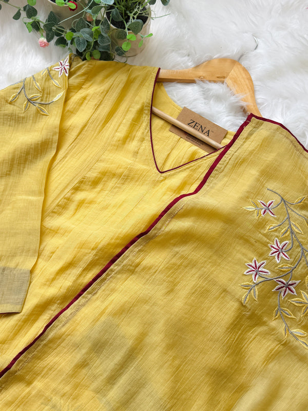 ✨ Imported Crushed Rayon Anarkali Set ✨