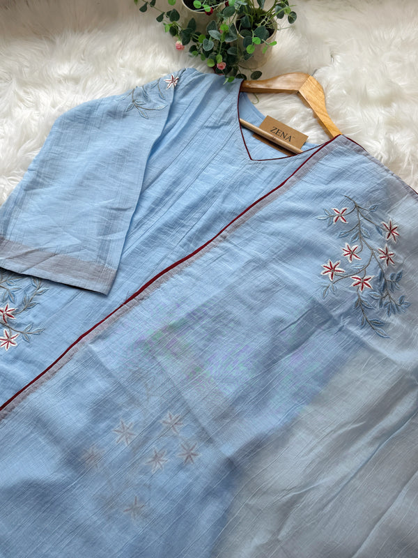 ✨ Imported Crushed Rayon Anarkali Set ✨