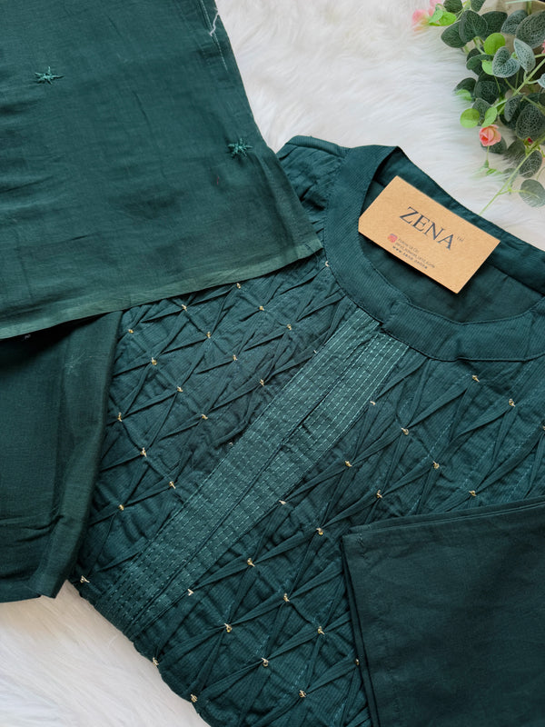✨ Pure Cotton Anarkali Set ✨