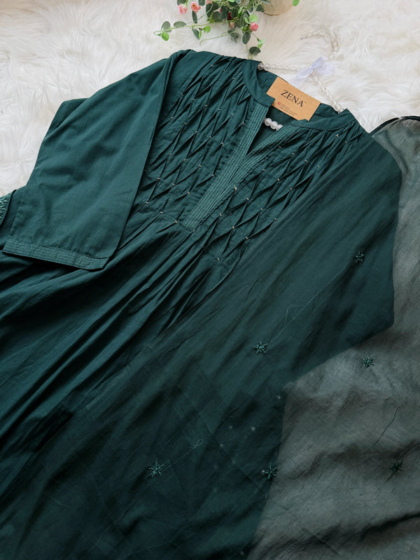 ✨ Pure Cotton Anarkali Set ✨