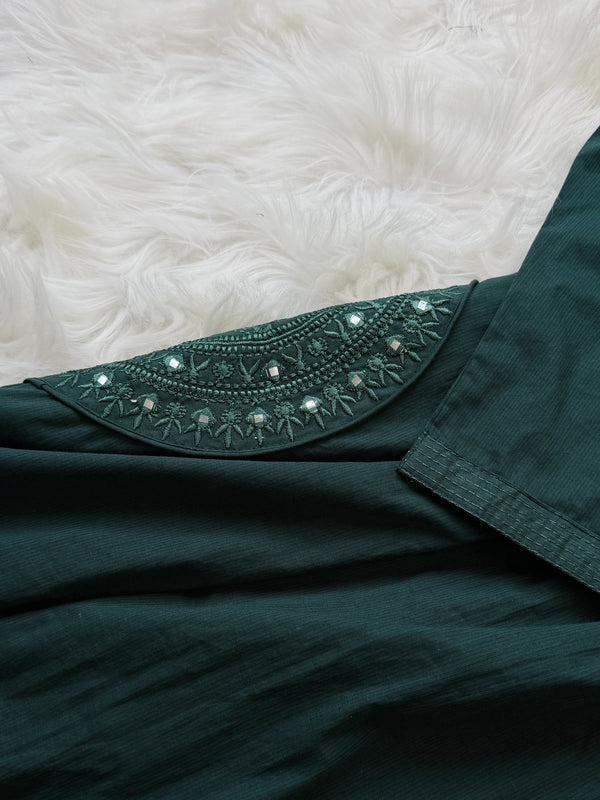 ✨ Pure Cotton Anarkali Set ✨