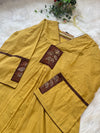 ✨ Pure Cotton Hand Detailed Anarkali Set ✨
