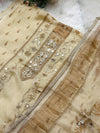 ✨ Pure Crepe Handwork Unstitched Suit ✨