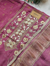 ✨ Pure Crepe Handwork Unstitched Suit ✨