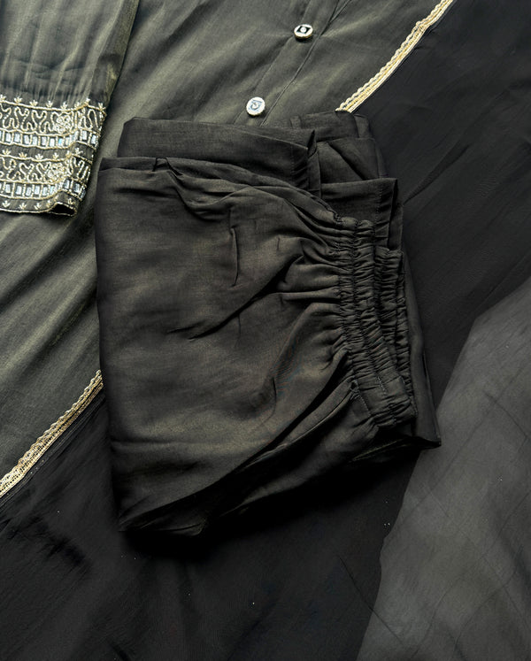 Tissue Silk Party Wear Suit