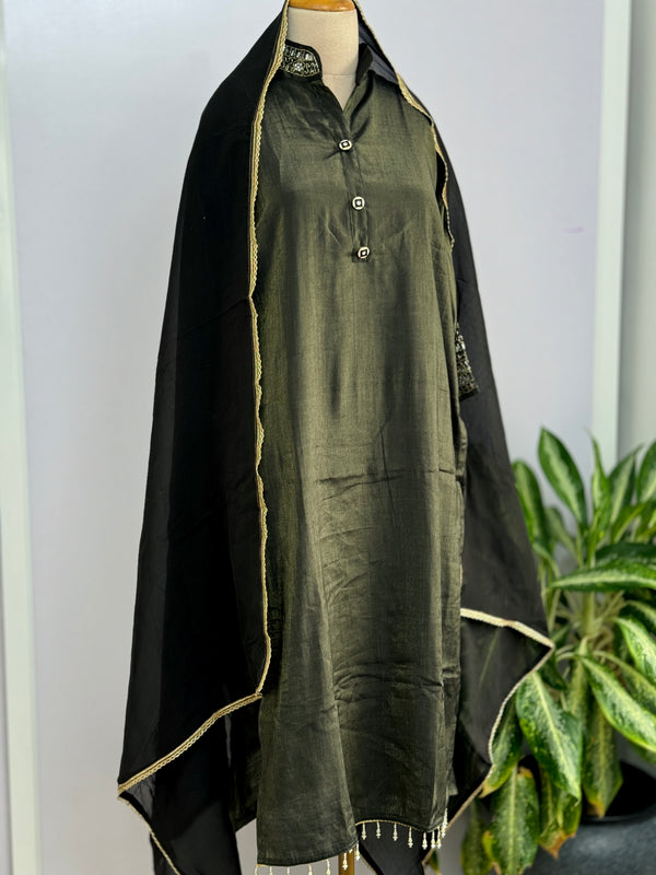 Tissue Silk Party Wear Suit