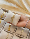 Anti-Tarnish Crystal Gold-Plated Bangle ✨