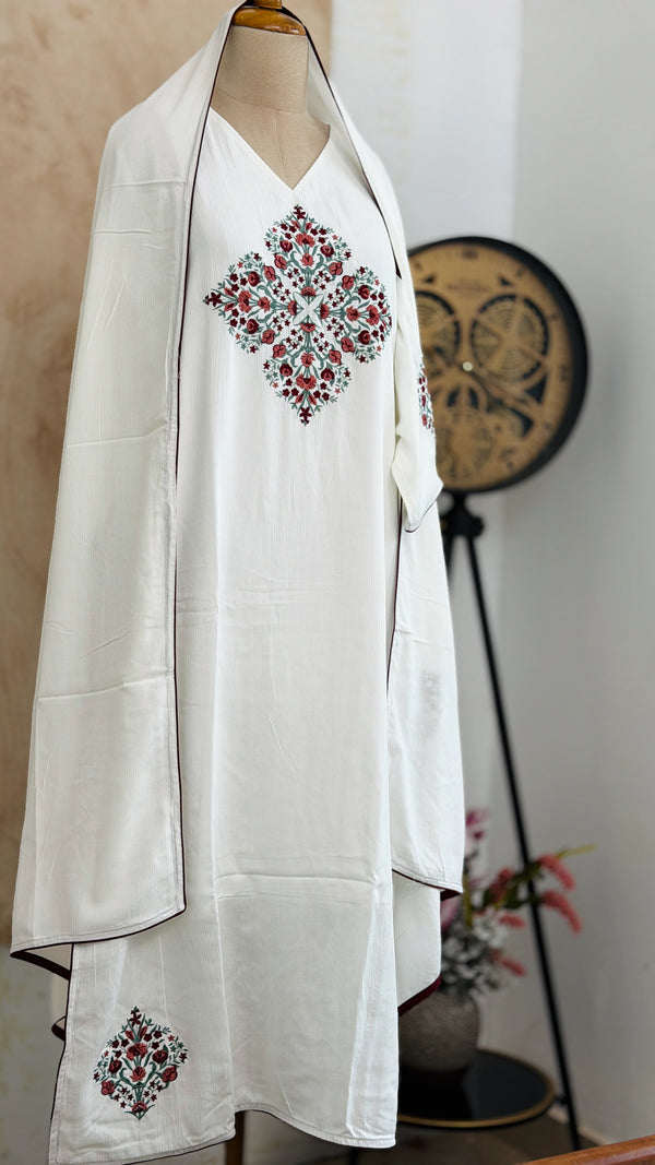 ✨ Imported Crushed Rayon Kurti Set ✨