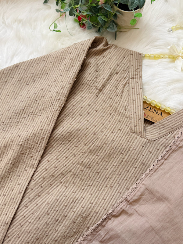 Premium Mul Cotton A-Line Kurti Set – Elegant Ethnic Wear