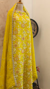 ✨ Premium Cosmo Tissue Silk Handwork Unstitched Suit ✨