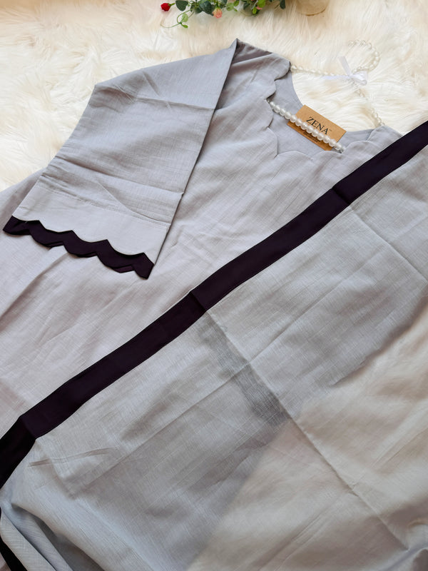✨ Mul Chanderi Slitted Kurti Set ✨