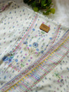 Pure Muslin Digital Printed Suit with Pure Chinnon Digital Printed Organza Border Dupatta