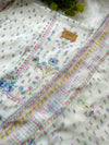 Pure Muslin Digital Printed Suit with Pure Chinnon Digital Printed Organza Border Dupatta