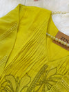 ✨ Glass Chanderi Anarkali Kurti Set ✨