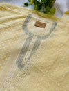 Georgette Unstitched Chikankari Suit – Classic Elegance, Your Style