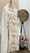 ✨ Glass Chanderi A-Line Kurti Set ✨