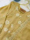 ✨ Mul Chanderi Embroidered Kurti Set ✨