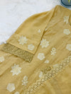 ✨ Mul Chanderi Embroidered Kurti Set ✨