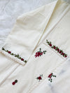 ✨ Pure Cotton Embroidered A-Line Kurti Set ✨