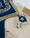 π Premium Crepe Hand-Detailed Unstitched Partywear Suit π