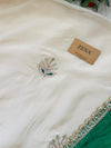 ๐ Premium Crepe Hand-Detailed Unstitched Partywear Suit ๐