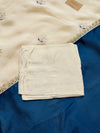 π Premium Crepe Hand-Detailed Unstitched Partywear Suit π