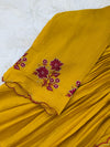 ✨ Glass Chanderi Handwork Anarkali Set for Women ✨
