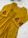 ✨ Glass Chanderi Handwork Anarkali Set for Women ✨