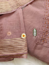 ✨ Pure Mul Chanderi Hand Detailed Kurti Set ✨