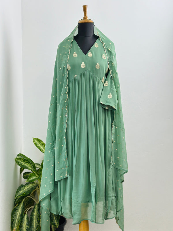 Alia Cut Georgette Kurti Set ๐