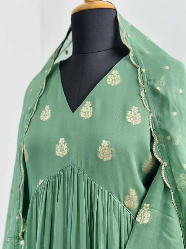 Alia Cut Georgette Kurti Set ๐