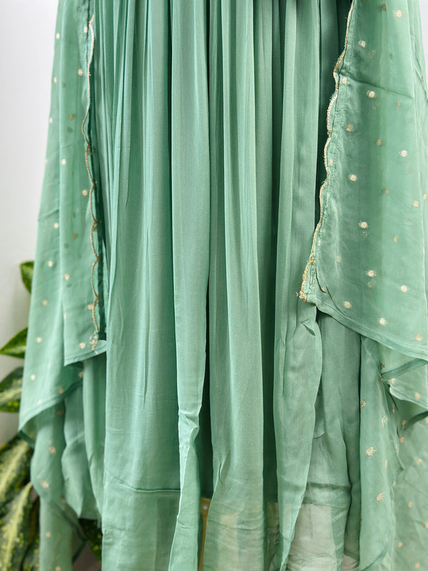 Alia Cut Georgette Kurti Set ๐