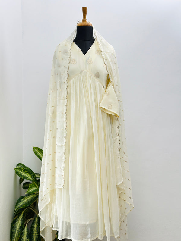 Alia Cut Georgette Kurti Set ๐