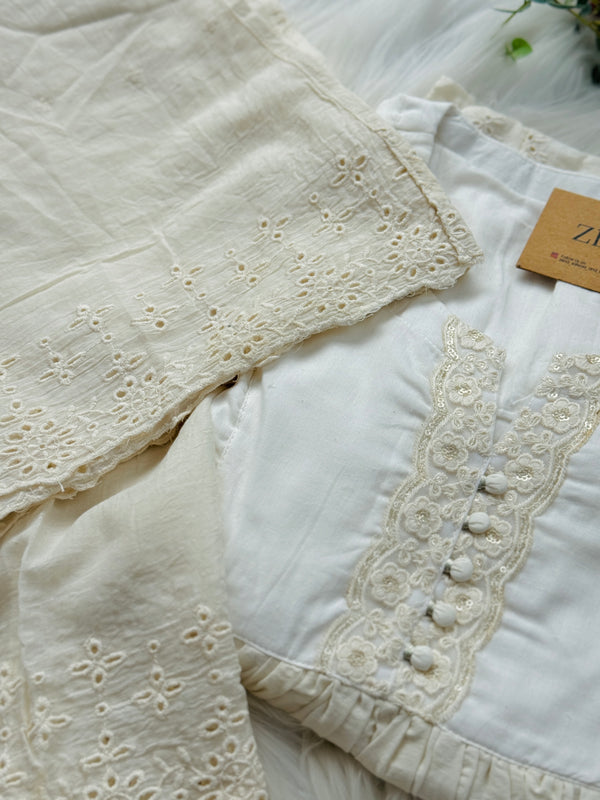 Pure Cotton Hakkoba Anarkali Kurti