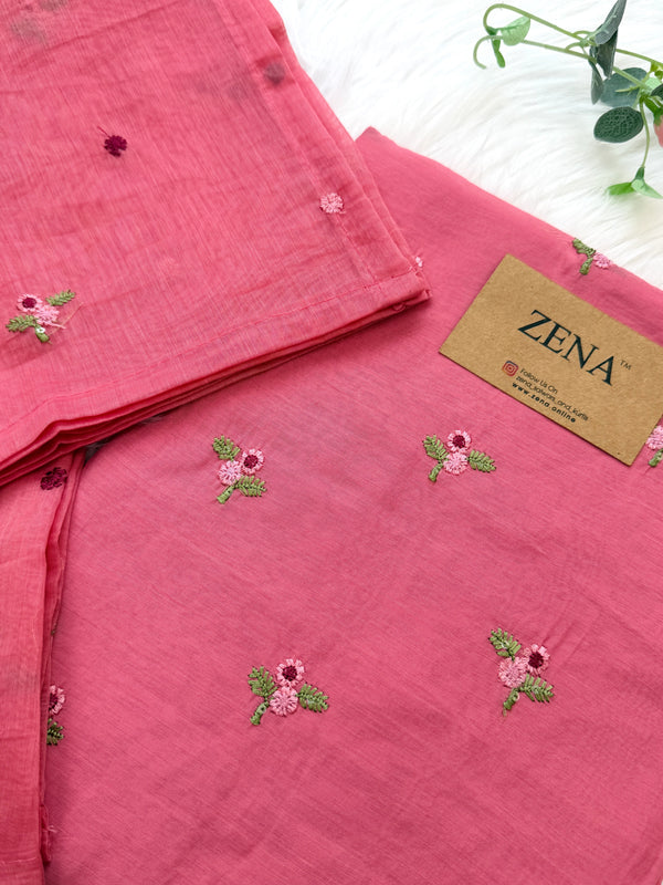 ✨ Malai Chanderi Unstitched Suit ✨