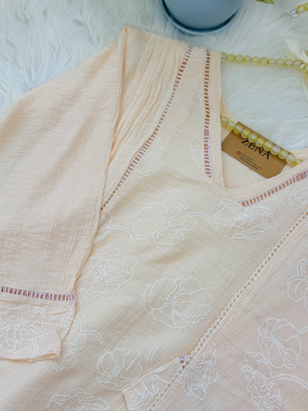 Imported Crush Rayon Anarkali Set