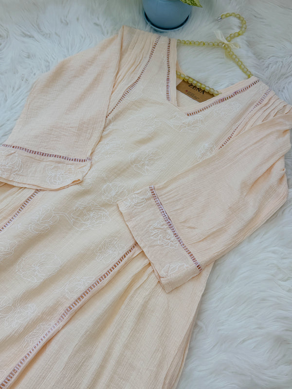 Imported Crush Rayon Anarkali Set