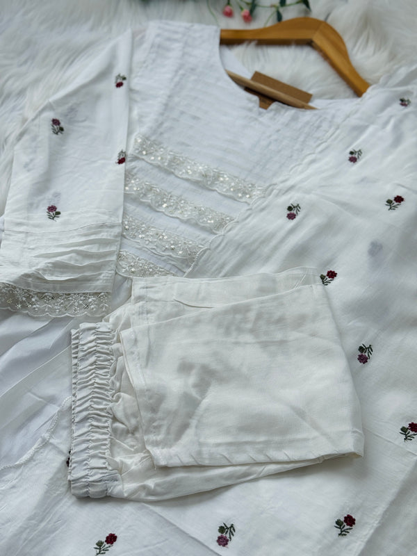 Premium Mul Cotton Anarkali Kurti Set