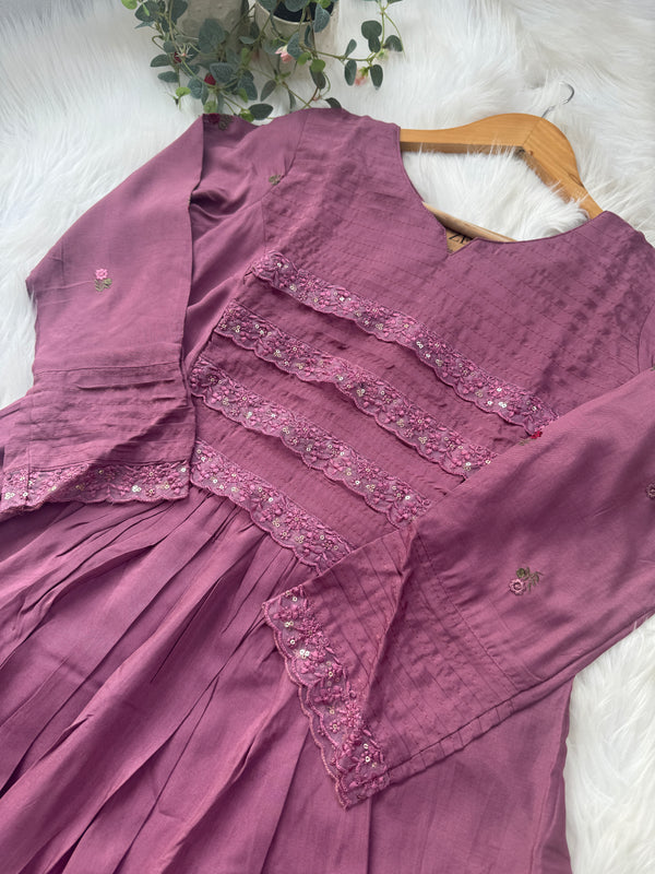 Premium Mul Cotton Anarkali Kurti Set