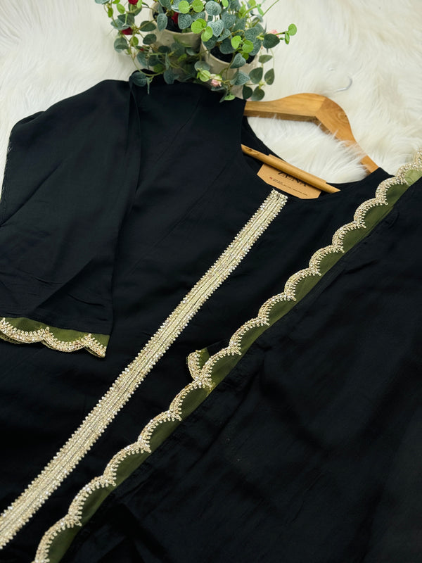 Premium Roman Silk Anarkali