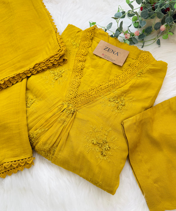 ✨ Mul Cotton Anarkali Set ✨