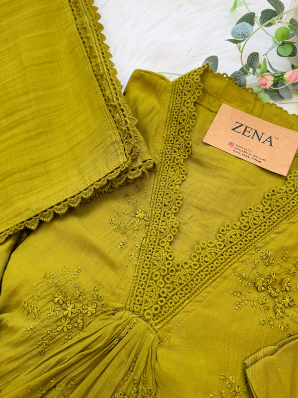 ✨ Mul Cotton Anarkali Set ✨