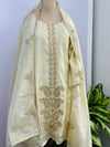 Pure Tissue Silk Hand-Work Party Wear Kurti Set