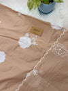 Mul Chanderi Hand Detailed Unstitched Suit