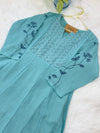 ✨ Pure Cotton A-Line Kurti Set