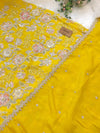 ✨ Premium Cosmo Tissue Silk Handwork Unstitched Suit ✨