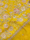 ✨ Premium Cosmo Tissue Silk Handwork Unstitched Suit ✨
