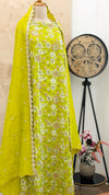 ✨ Premium Cosmo Tissue Silk Handwork Unstitched Suit ✨