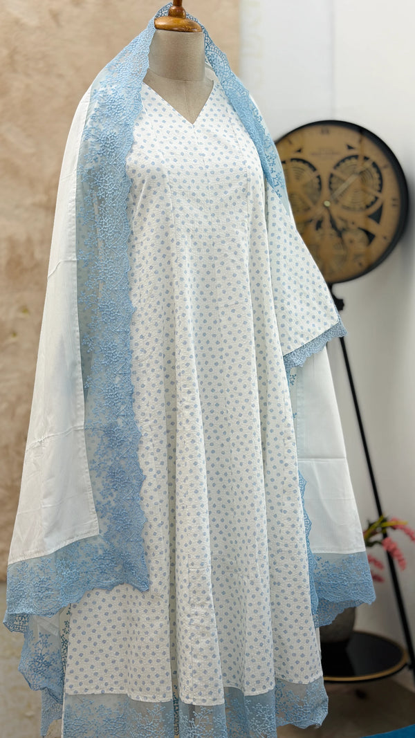 ✨ Imported Crush Rayon Anarkali Set